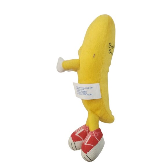 1999 Set Of 4 Dole Fruit Plush Characters Pineapple Cranberry Banana & Papaya 7" - Picture 4 of 16